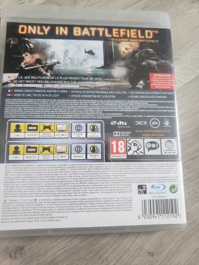 Jeu de PS3 Battlefield 4 - photo numéro 4