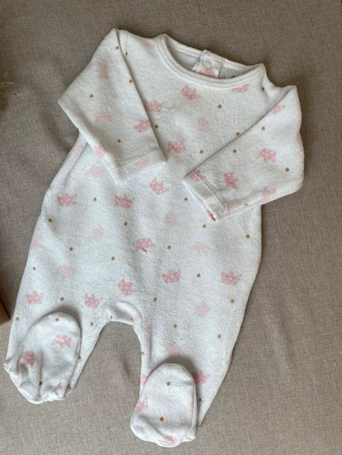 Pyjama 1 mois - Fille - photo numéro 2
