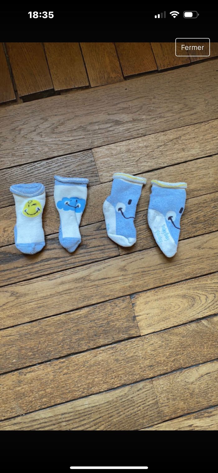 Lot de 2 paires de chaussettes