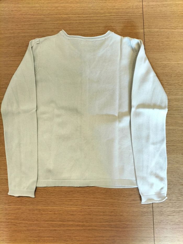 Gilet blanc - Lisa rose - 10 ans - photo numéro 2