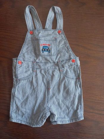 Salopette short la compagnie des petits 12mois