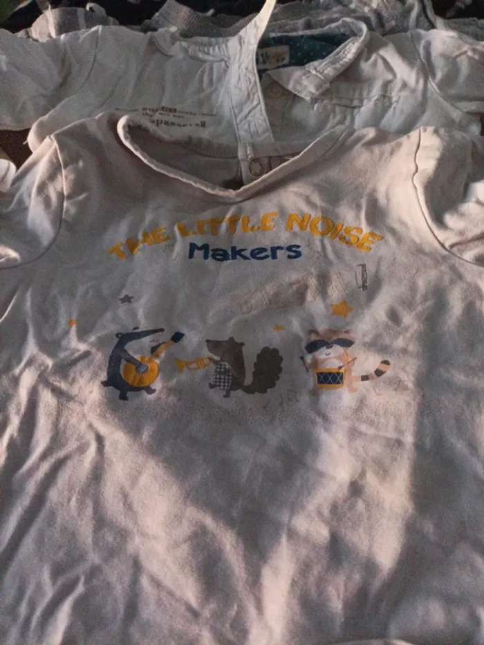 T-shirts manches longues 12 mois - photo numéro 3