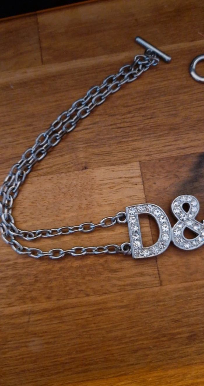 Collier fantaisie strass - photo numéro 4