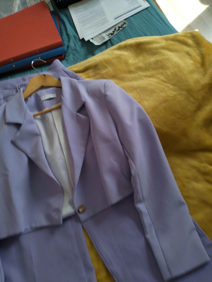 Tailleur femme violet 💜 - photo numéro 5