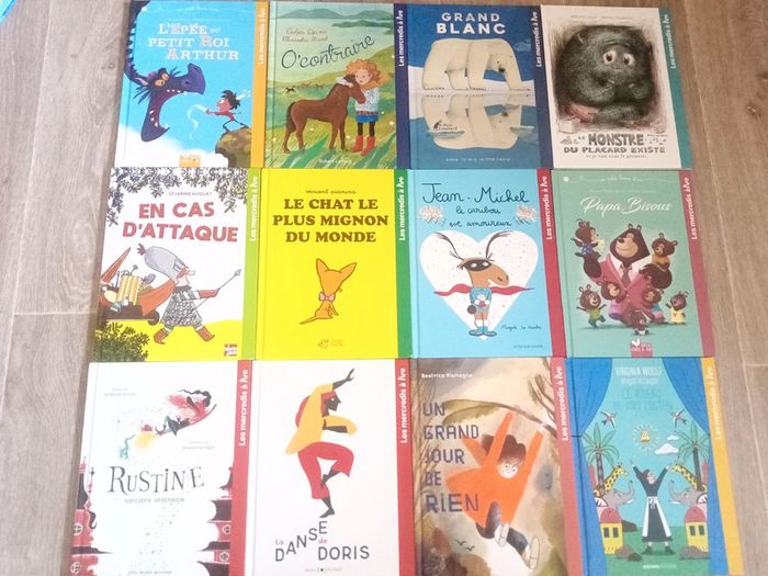 12 livres collection Les Mercredis à Lire - photo numéro 5