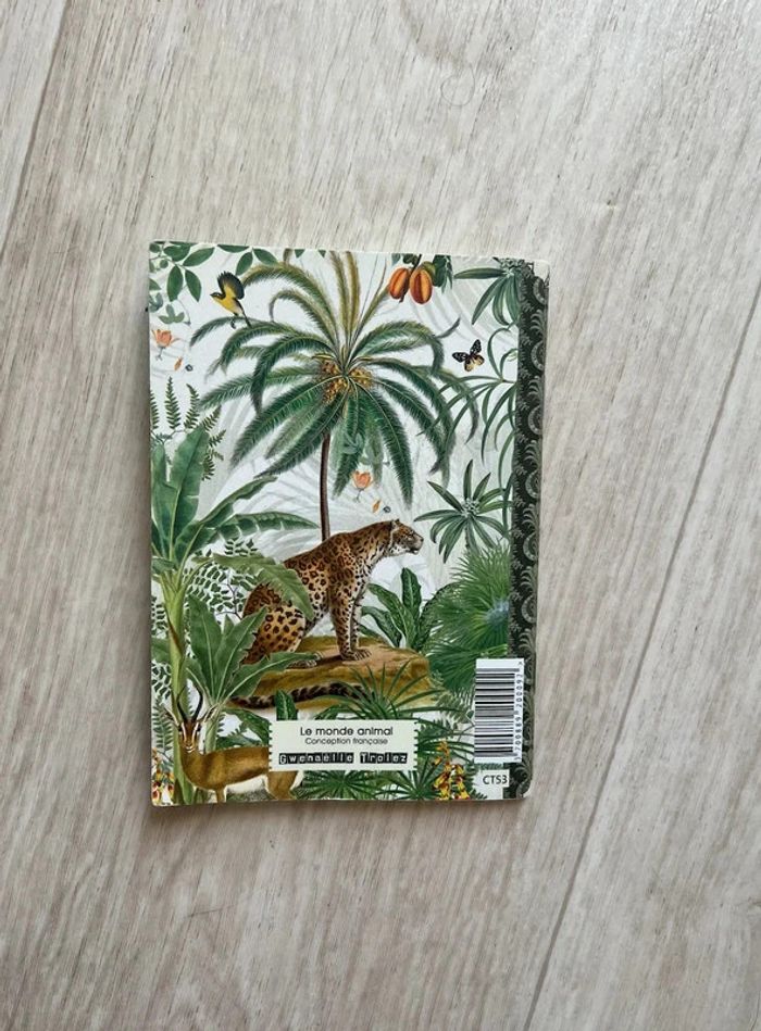 Bloc notes A6 "Le monde animal" 48 pages lignées - photo numéro 2