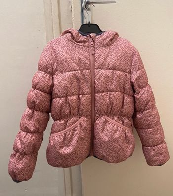 Doudoune chaude rose Tex