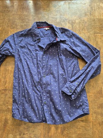 Chemise manches longues