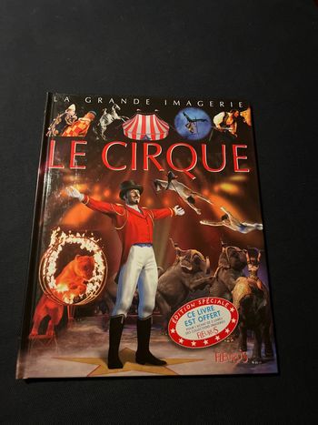 Livre pour enfants la grande imagerie fleurus le cirque