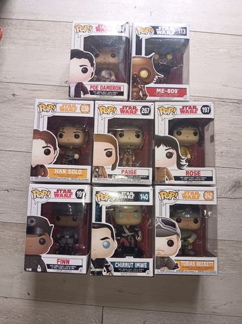 Lot pop starwars 