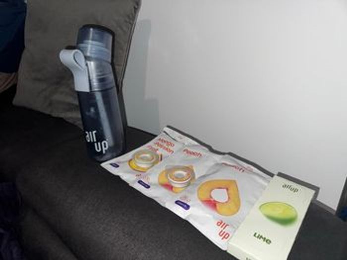 Gourde air up bleu + pods