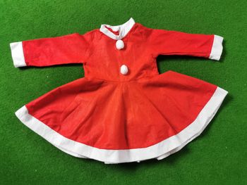 Robe rouge de Noel 7-9 ans
