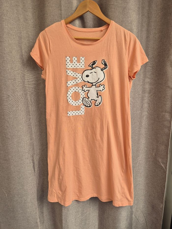 Chemise de nuit Snoopy "LOVE" – Taille M - photo numéro 1
