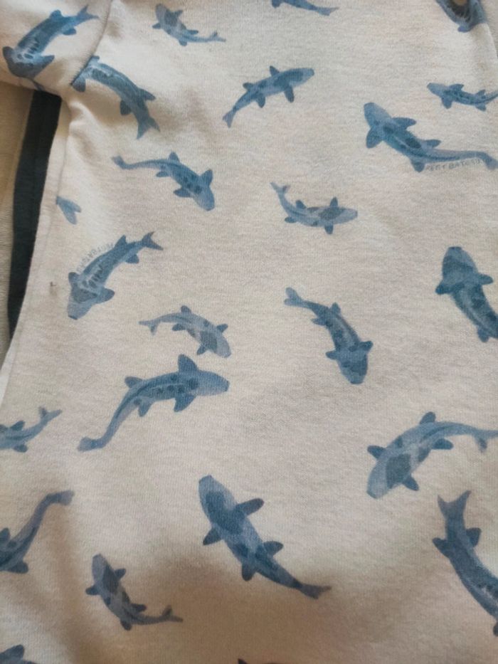 Lot de 3 body manches courtes petit bateau bio 3 mois - photo numéro 3