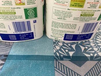 2 boîtes de lait Blédina 3ème âge