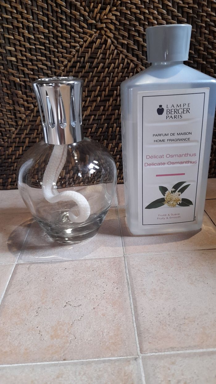 Lampe berger + flacon recharge parfum