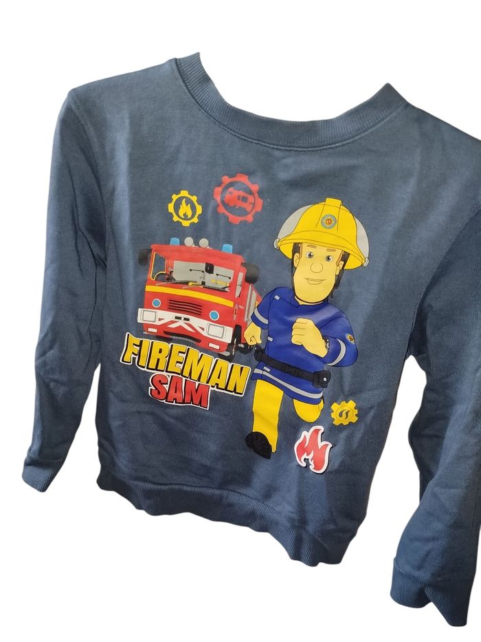 Sweat garçon sam le pompier - photo numéro 2