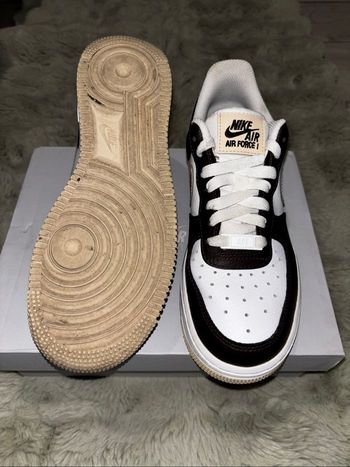 Nike Air Force Low 07 Blanc et Marron