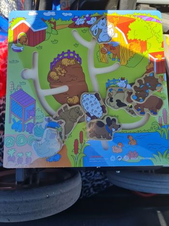 Puzzle en bois la ferme