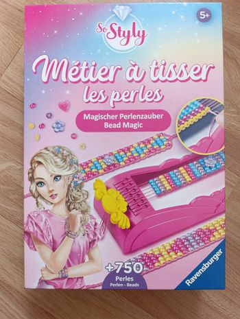 Métier à tisser Les perles pour fille 5 ans et + neuf