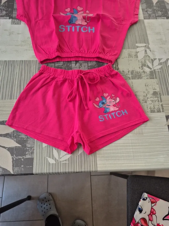 Ensemble 2 pieces Stitch 14 ans - photo numéro 3