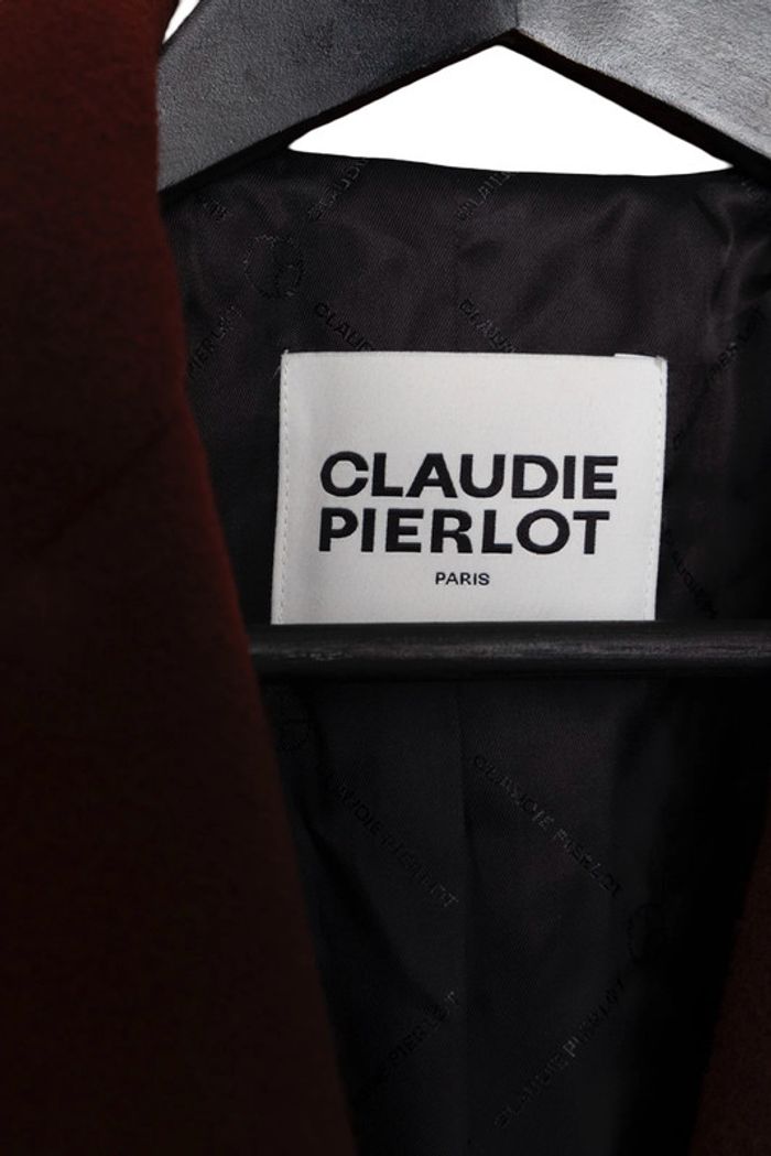 Manteau bordeaux Claudie Pierlot – Neuf avec étiquette – Taille XL - photo numéro 10