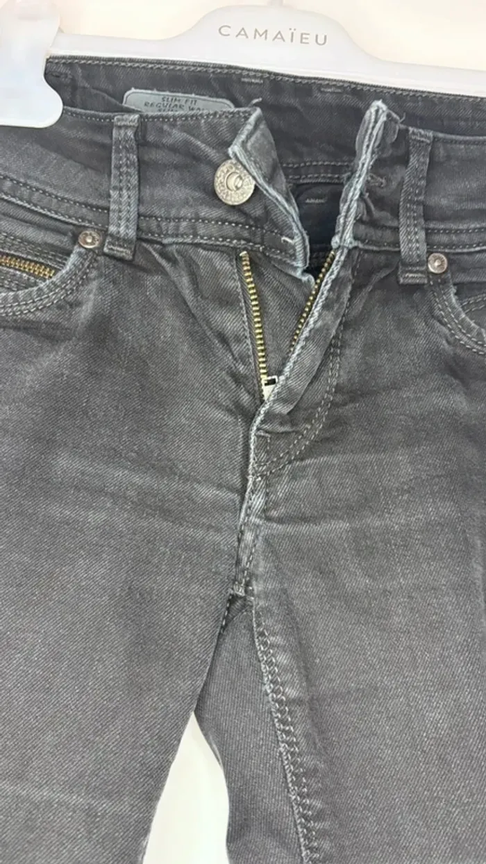👖 Jean noir taille regular taille 34 XS #pepejeans - photo numéro 12