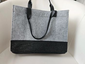 Sac noir et gris