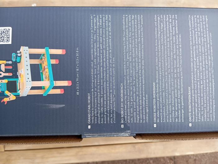 Établie janod en bois, neuf sous emballage - photo numéro 4