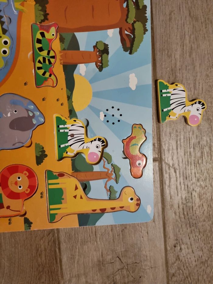 Puzzle bébé avec le bruit des animaux - photo numéro 2