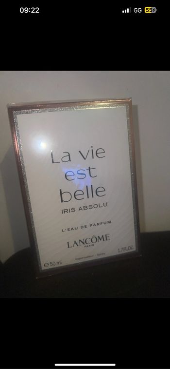 La vie est belle edp iris absoulue
