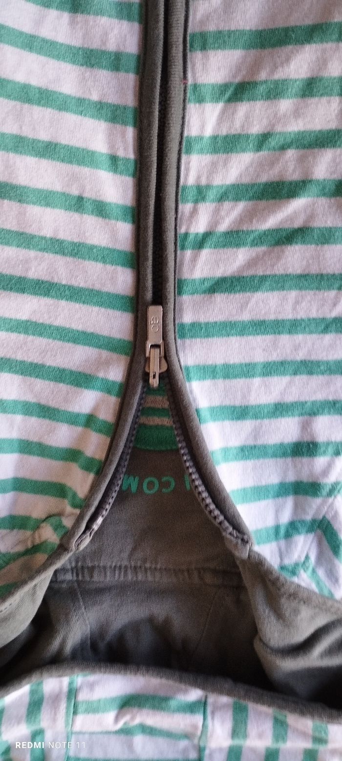 Sweat zippé réversible 6 mois - photo numéro 5