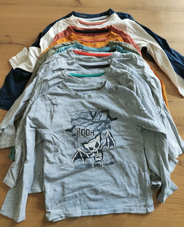 Lot de 11 tee shirt manches longues