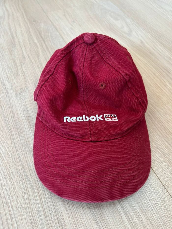 Casquette Vintage Reebok bordeaux – très bon état - photo numéro 3