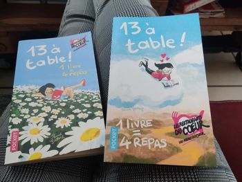 Lot de 2 livres "13 à table" : 2021 et 2022