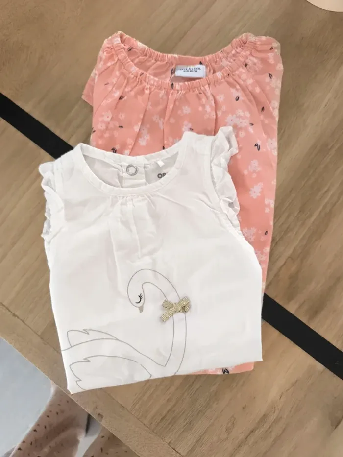 Tee shirts 6 mois