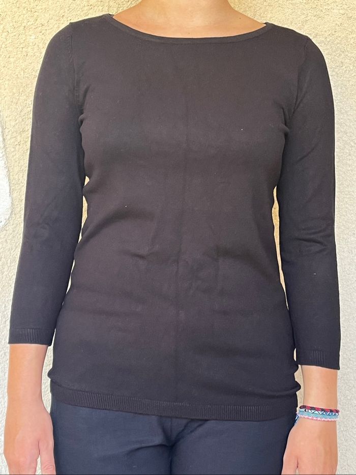 Pull noir Etam ( Taille L)