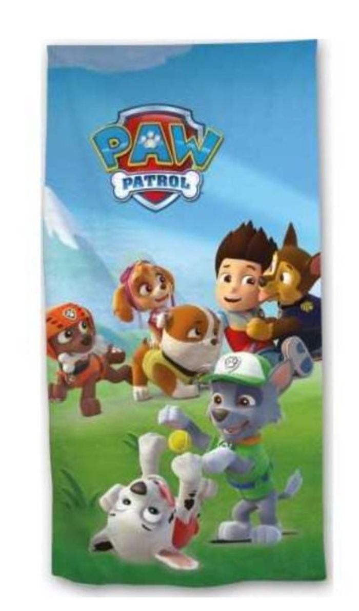 Serviette de plage ou de bain Pat patrouille