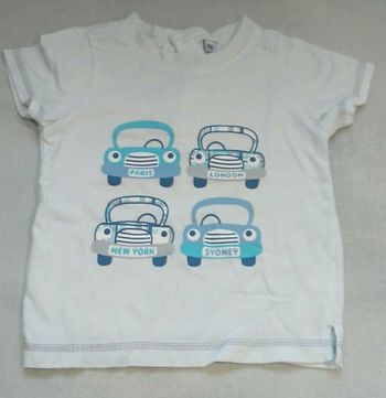 T-shirt manches courtes - 18 mois