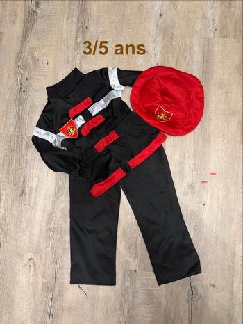 Déguisement Pompier Enfant
