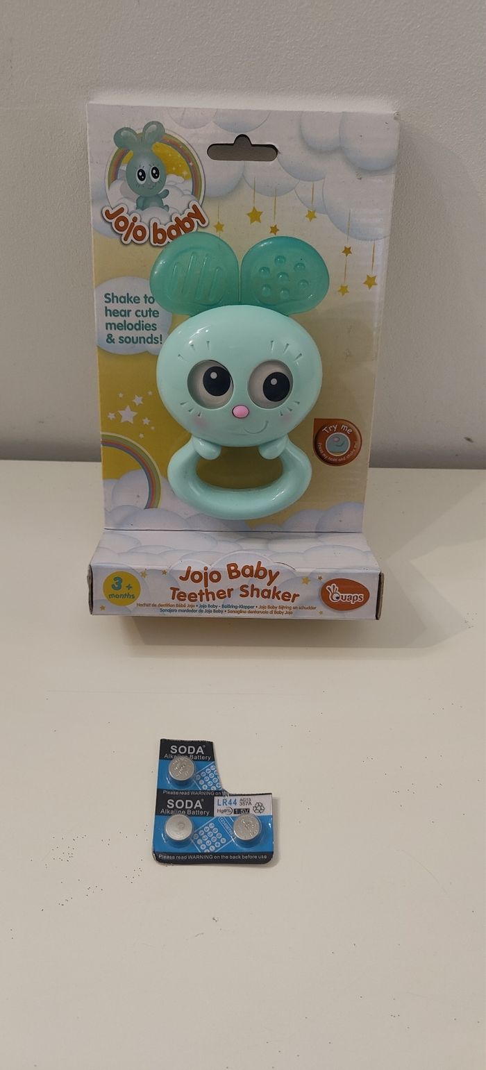 Jouet hochet musical dentition bébé neuf