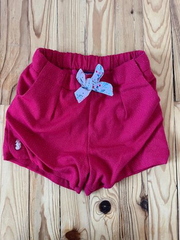 Short rouge Sergent Major 9 ans