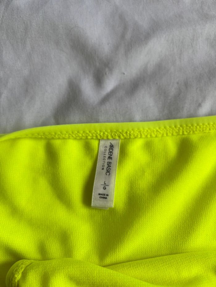 Lot 2 bas de maillots de bain bikini blanc jaune fluo Ardene taille L/40 neuf - photo numéro 6