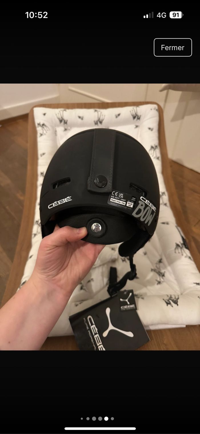 Casque de ski cebe taille 51-53 - photo numéro 6