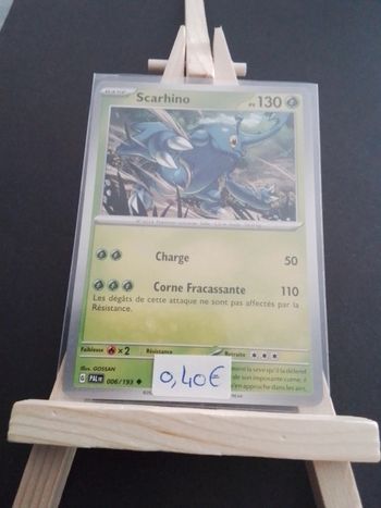Carte Pokémon Scarhino 6/193