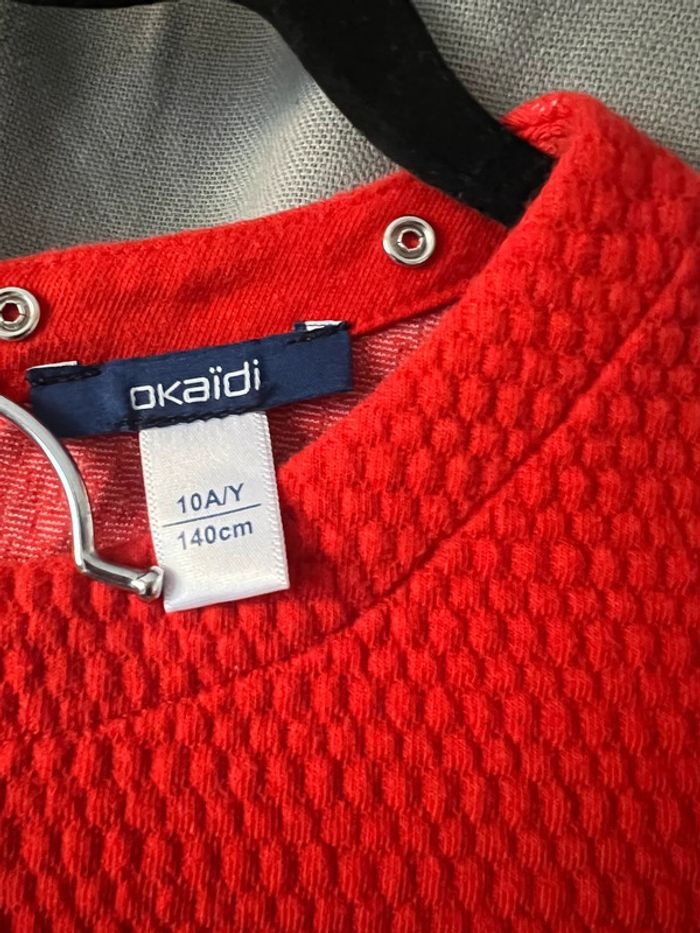 Robe okaidi comme neuve 10 ans - photo numéro 3