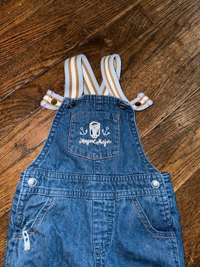 Salopette sergent major 9 mois - photo numéro 2