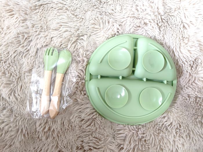 Lot assiette plus couvert - photo numéro 2