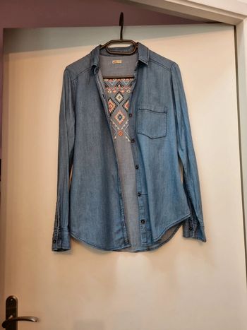 Chemise en jean hollister