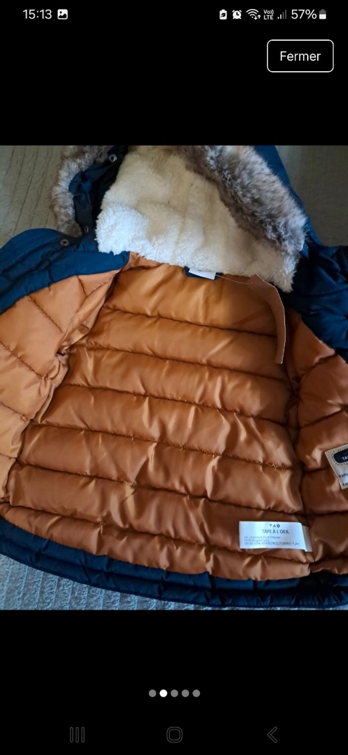 Manteau neuf 9mois - photo numéro 2